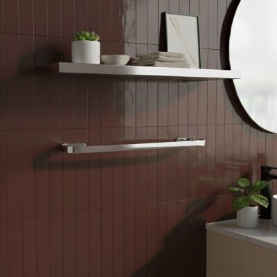 Defne Banyo Sarmaşık 50 Cm Uzun Havluluk Krom Renk (10155) - Defne Banyo (1)