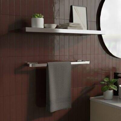 Defne Banyo Sarmaşık 50 Cm Uzun Havluluk Krom Renk (101 55) - 1