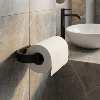 Defne Sarmaşık Kağıt Havluluk Siyah (10445S) - Defne Banyo