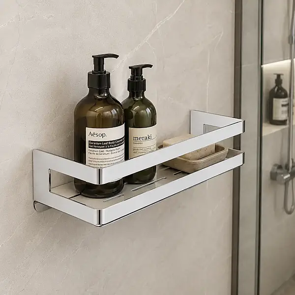 Defne Zencefil Şampuanlık Krom 12*38 cm (151 1238) - 1