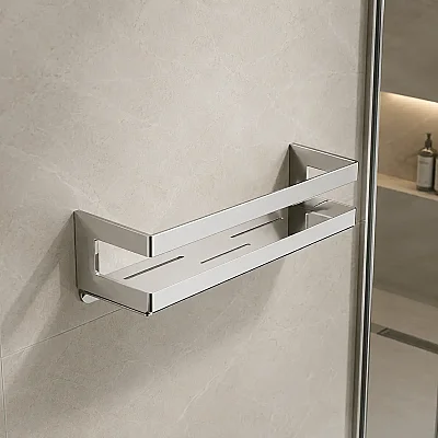 Defne Zencefil Şampuanlık Krom 12*38 cm (151 1238) - Defne Banyo (1)