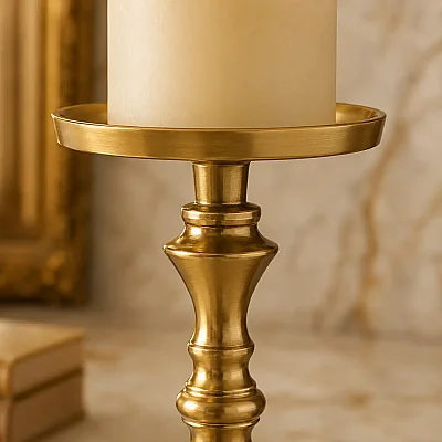 Dekoratif Gold Mumluk 11,5*11,5*49 cm (AK.IU0433) - Vitale (1)