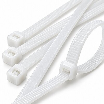 DMX Kablo Bağı Cırt Kelepçe Beyaz 8,00X380 (ÖZS-DMX4296) - SESE (1)