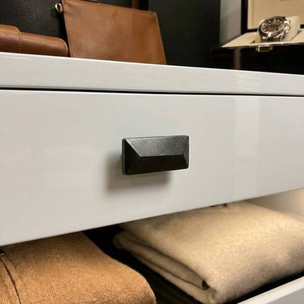 Doğal Taş Kulp Siyah Renk (KV CK 114B) - 1