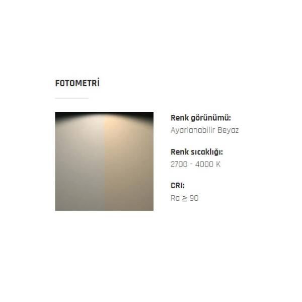 Domus Line Dağınık Işık Projeksiyonlu Led Spot - Atom D-M 3W 24V F17 (DL 1502417) - 5