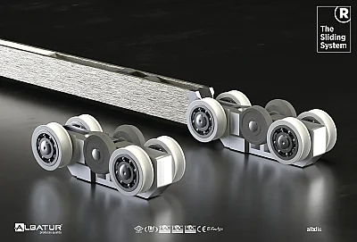 DoorSlide 9080 - 120 KG Çift Yöne Sürme Kapı Sistemi (120-9080-1410) - 6