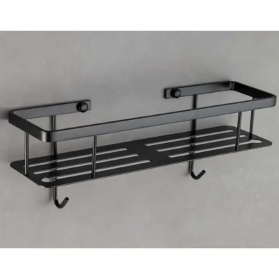 System Siyah Banyo Duş Raf Sistemi Siyah Renk (BA3016 043 AL6) - 2