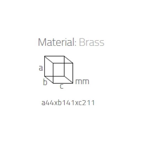 System Banyo Duş Rafı Sistemi Antik Renk (BA3010 043 ABM) - 4