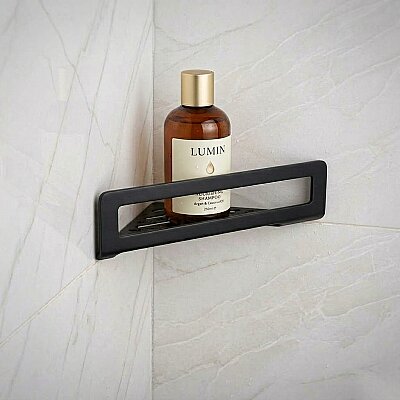 Duş Rafı Sistemi Siyah Renk (BA30009 001014 AL6) - System Banyo