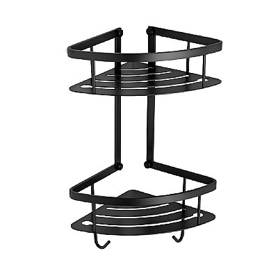 System Banyo Duş Rafı Siyah (BA3018 043 AL6) - System Banyo