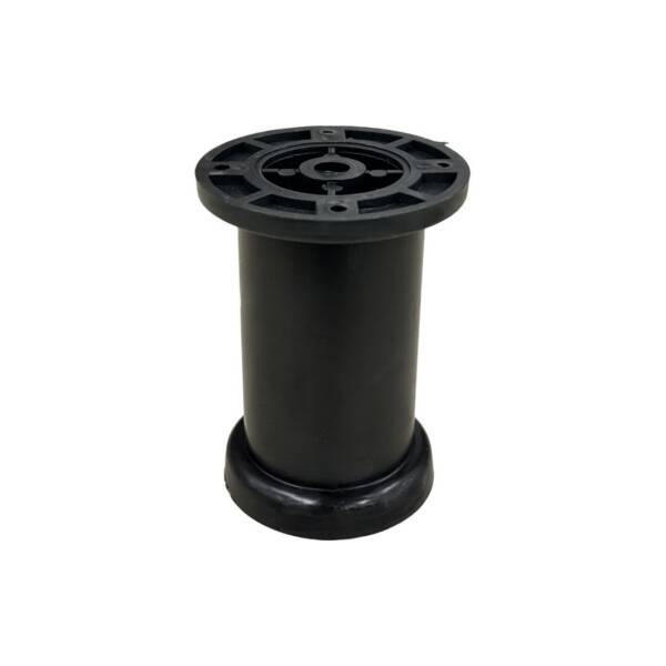 Eroğlu Baza Ayağı Eko Jumbo Siyah 10cm x 61mm Plastik (EA518) - 1