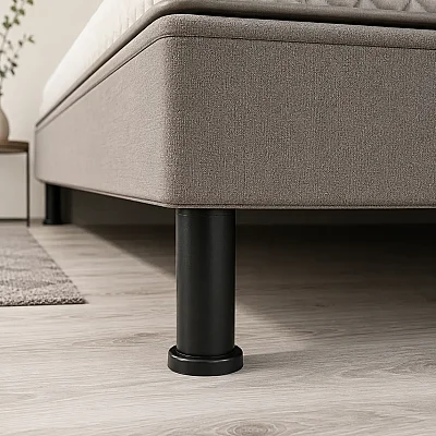 Eroğlu Baza Ayağı Eko Jumbo Siyah 15cm x 61mm Plastik (EA522) - 1