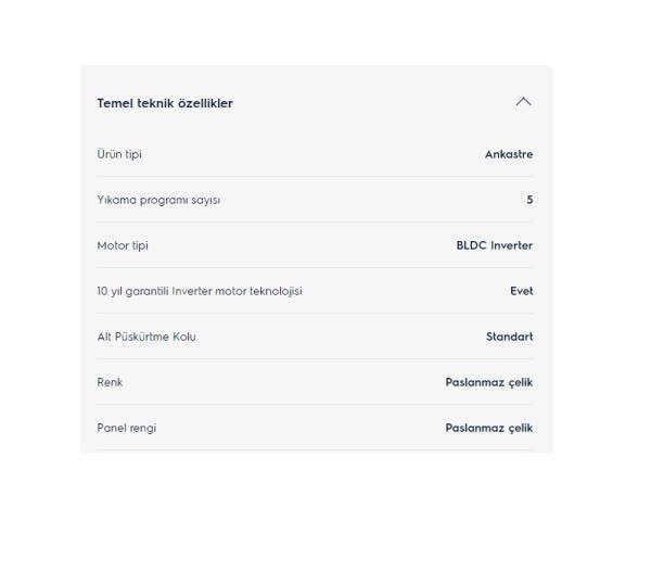 Electrolux 5 Programlı 13 Kişilik Yarı Ankastre Bulaşık Makinesi (EEA17100IX) Teşhir Ürünü - 3