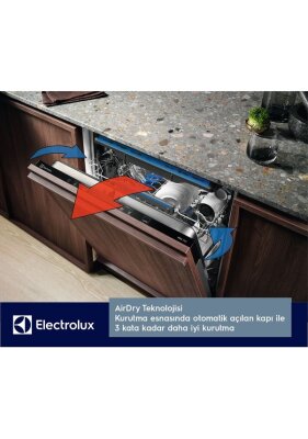 Electrolux 5 Programlı 13 Kişilik Yarı Ankastre Bulaşık Makinesi (EEA17100IX) Teşhir Ürünü - Electrolux (1)