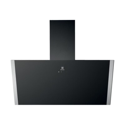 Electrolux Siyah Duvar Tipi Cam Davlumbaz 90cm Seri Sonu (EFV90657OK) - 1
