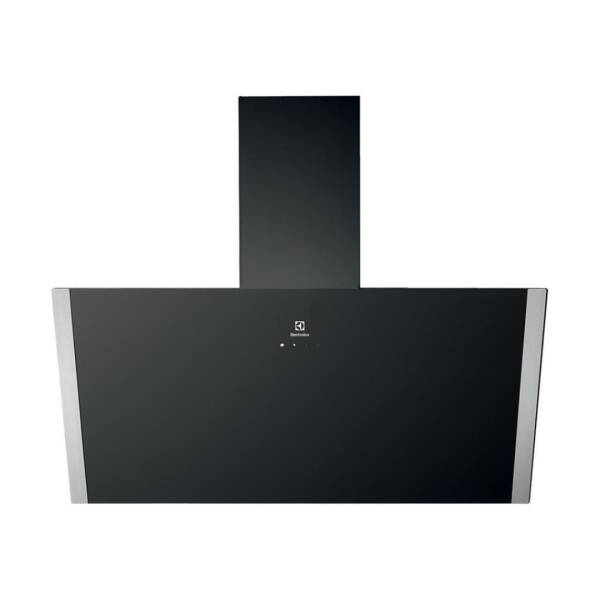 Electrolux Siyah Duvar Tipi Cam Davlumbaz 90cm Seri Sonu (EFV90657OK) - 1