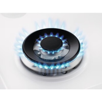 Electrolux COG Line Wok Gözlü Beyaz Cam Ankastre Ocak (KGG64362W) - 4