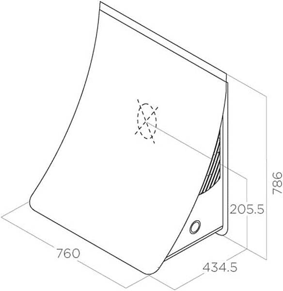 Elıca Nuage Paıntable E/F/75 Davlumbaz 75lik (PRF0098374) TEŞHİR ÜRÜNÜDÜR - 3