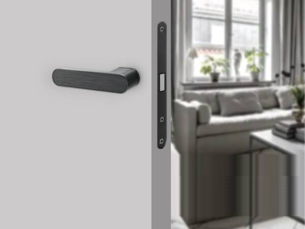 EmaksPrime Titanium Mekanik Kapı Kolu PL41 (EE.MKK.001.02.R012) - 1