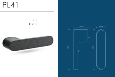 EmaksPrime Titanium Mekanik Kapı Kolu PL41 (EE.MKK.001.02.R012) - 4