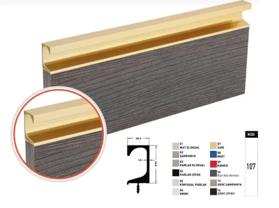 Entegre Kulp Özel Sipariş Renk ve Ölçülerde - 3