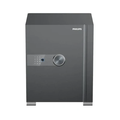 Philips SBX202 Akıllı Güvenlik Kasası Büyük 60Kg Boy Gri Renk (EP.SBX.202.6C0.R005) - 1