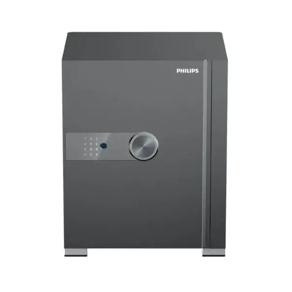 Philips SBX202 Akıllı Güvenlik Kasası Büyük 60Kg Boy Gri Renk (EP.SBX.202.6C0.R005) - 1