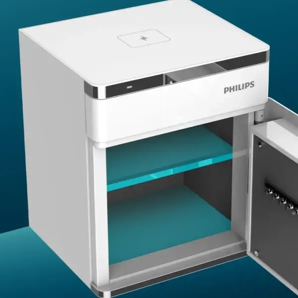 Philips SBX301 Akıllı Güvenlik Kasası 36Kg Beyaz Renk (EP.SBX.301.5PC.R011) - 6