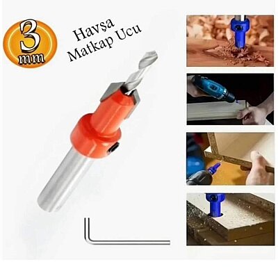 EraTool Dmax Havşa Açma Matkabı Ucu 3mm No:5 (21-05-01) - Era Tool (1)
