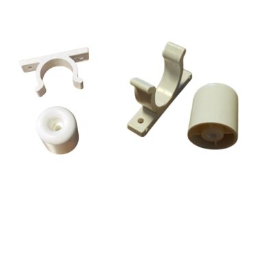 Erçika Plastik Kapı Stoperi Beyaz Kapı Tutucu (STOP080) - Sese