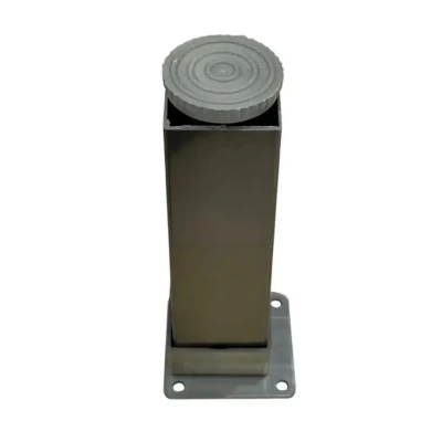 Eroğlu Mat Inox Düz Metal Ayak 40x40mm 10cm (401-01-10-24) - 2