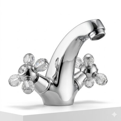 Estilo Bruksel Krom Lavabo Bataryası (02-352) - Estilo (1)