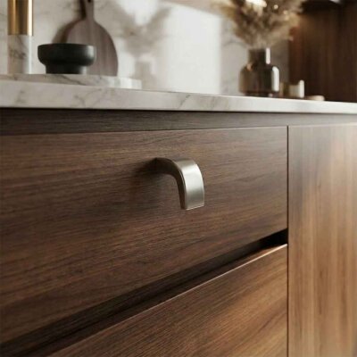 Fds Mobilya Kulbu Inox Renk Düğme Kulp (F-658-53) - Fds