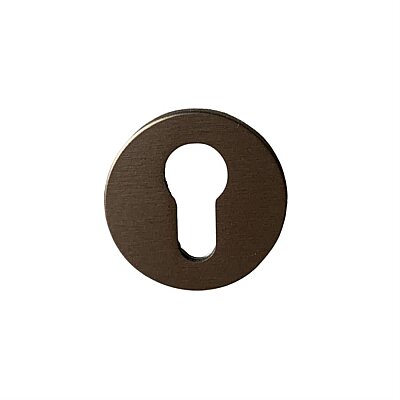 System Fırçalı Bronz Renk Yuvarlak Yale Tipi Rozet (RO22Y ELX3) - System