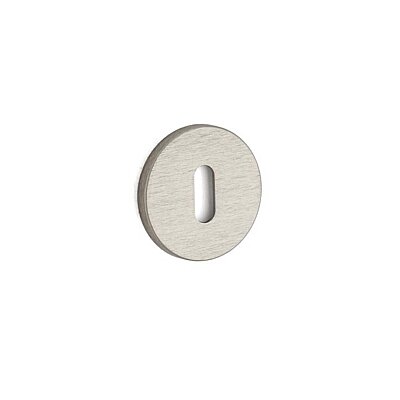 System Yuvarlak Oda Kapı Kolu Rozeti Fırçalı Saten Renk (RO22N ELX2) - System