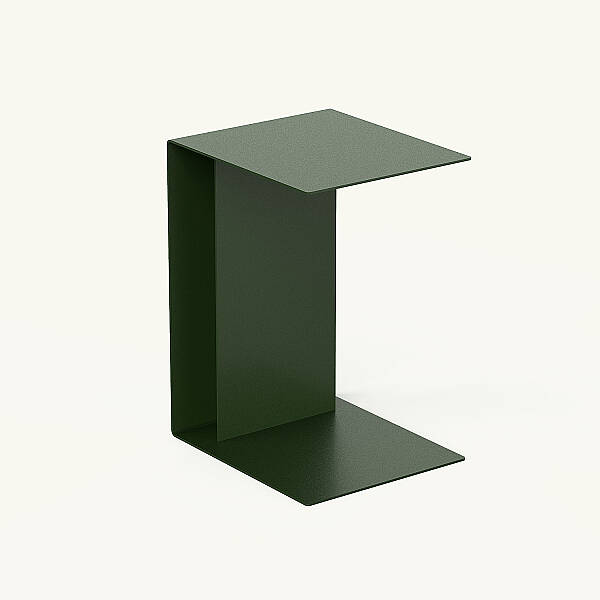 Fold Metal C Sehpa - Koyu Yeşil - 1