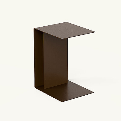 Fold Metal C Sehpa - Kahverengi - Artepera (1)