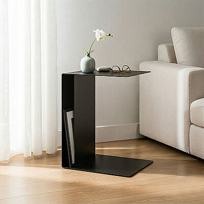 Fold Metal C Sehpa - Siyah - Artepera