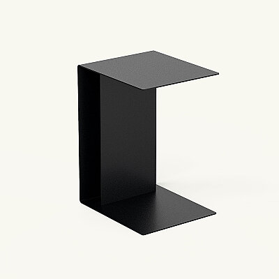 Fold Metal C Sehpa - Siyah - 3