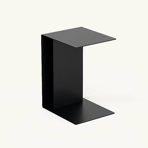 Fold Metal C Sehpa - Siyah - 3