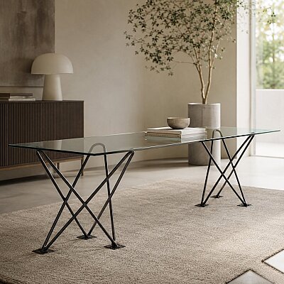 Formaks 41cm Tel Sehpa Ayak Mobilya Ayağı Siyah (K092-41-02) - Formaks