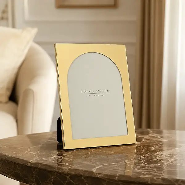 Fotoğraf Çerçevesi Gold Renk 14,5*19,5*8 cm (AK.JF837500810) - 1