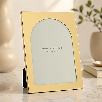 Fotoğraf Çerçevesi Gold Renk 14,5*19,5*8 cm (AK.JF837500810) - Vitale (1)
