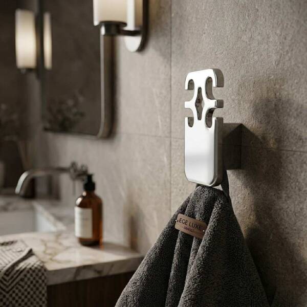 Gedy Damasco Bornoz Askısı Krom (A.1IBB.DM08/CR) - 1