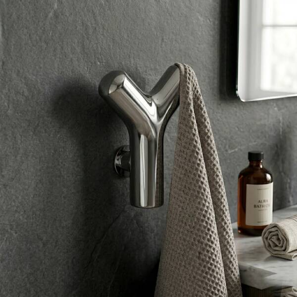 Gedy Gio İkili Bornoz Askısı Krom (A.1IBB.GI08/CR) - 1