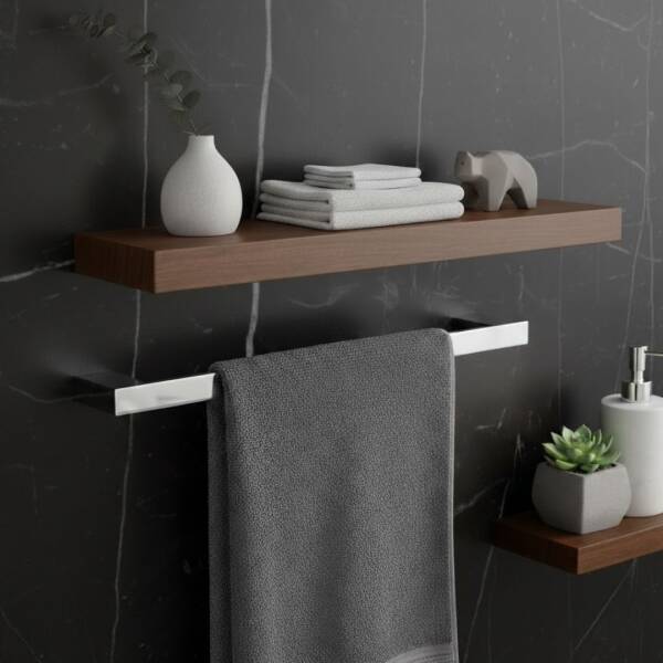 Gedy Lounge Uzun Havluluk Krom 442mm (A.1GD.5421-45/13) - 1