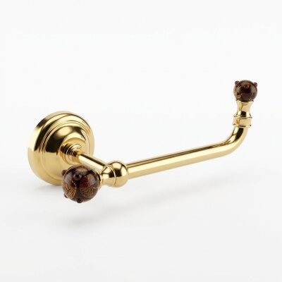 Gedy Murano Açık Tuvalet Kağıtlık Altın (A.1IBB.MU20/O) - Gedy (1)