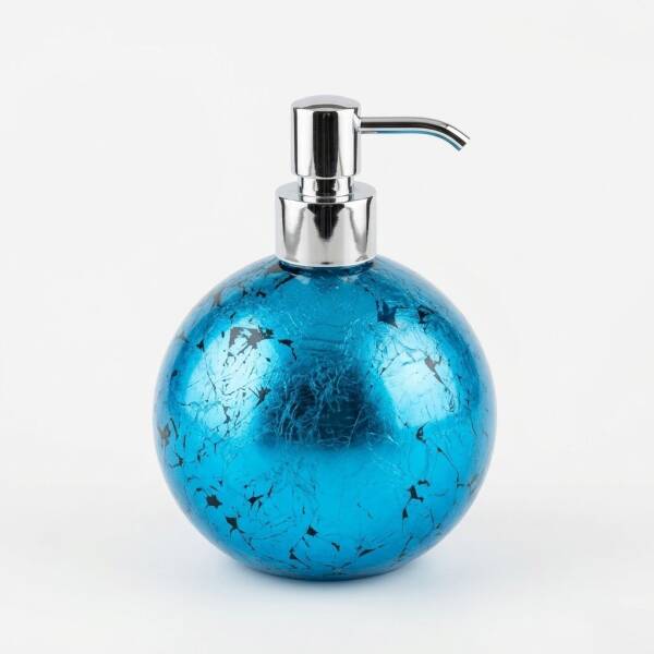 Gedy Murano Sıvı Sabunluk Turkuaz/Krom (A.1IBB.MU21D/TUR) - 2