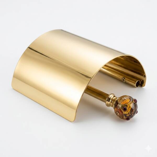 Gedy Murano Tuvalet Kağıtlık Altın (A.1IBB.MU11C/O) - 2