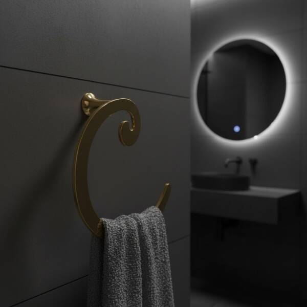 Gedy Sissi Havluluk Altın 187mm (A.1GD.3370/87) - 1